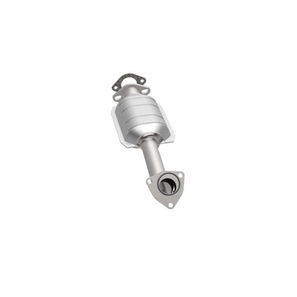 MagnaFlow direct-fit catalytic converter fits 2001-2004 Pathfinder passenger side rr passenger side stainless steel CARB compliant OBDII 49532