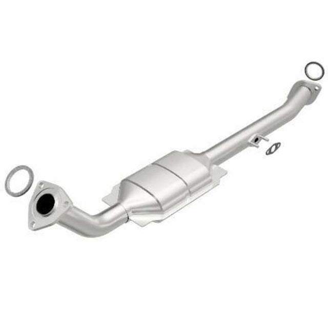 MagnaFlow direct-fit catalytic converter for 2001-2004 Toyota Sequoia 4.7L passenger side stainless steel Federal EPA compliant OBDII 93377