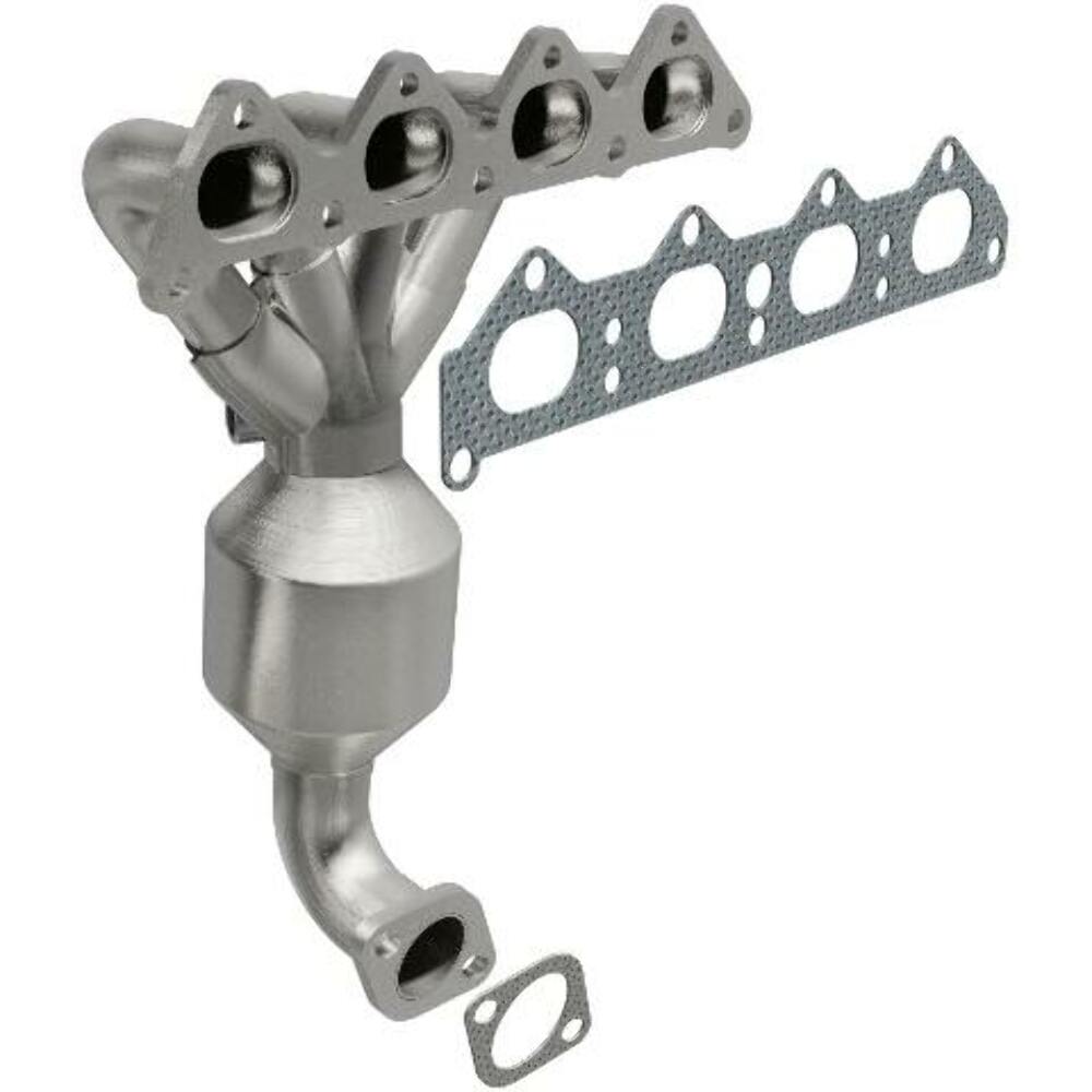 MagnaFlow direct-fit catalytic converter for 1998-2003 Hyundai Elantra 2 inch inlet/outlet stainless steel CARB compliant OBDII 52447