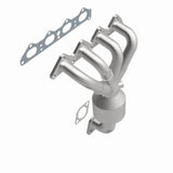 MagnaFlow direct-fit catalytic converter for 1998-2003 Hyundai Elantra 2 inch inlet/outlet stainless steel CARB compliant OBDII 52447