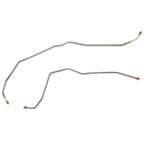 Brake Line Kit for 2013 01-05 gMC Sierra 1500 HD Rear Axle steel