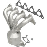 MagnaFlow direct-fit catalytic converter for 2001-2005 Hyundai 1.6L stainless steel CARB compliant 452033