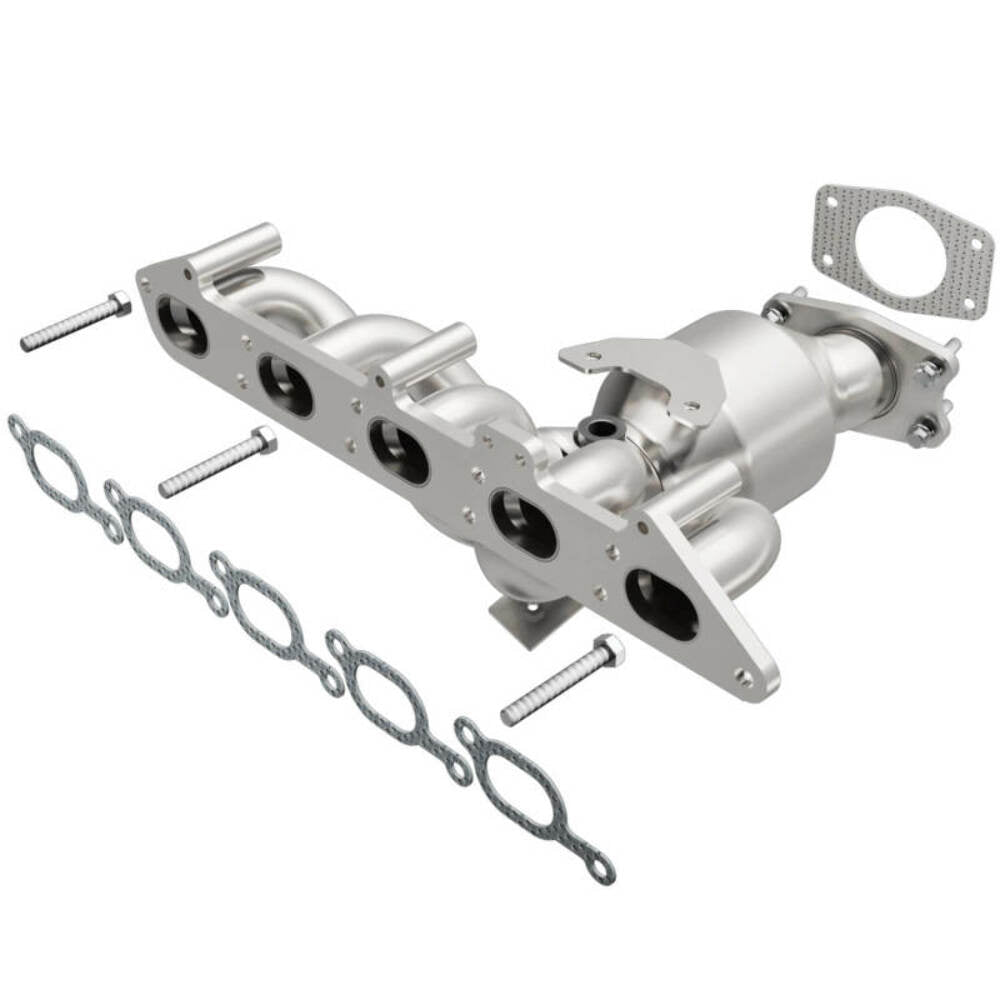 MagnaFlow direct-fit catalytic converter fits 2001-2005 Volvo S60 and Volvo V70 and 2001-2005 Volvo S60 2.4L stainless steel Federal EPA compliant OBDII 24425