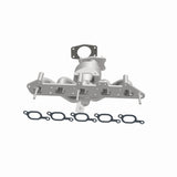 MagnaFlow direct-fit catalytic converter fits 2001-2005 Volvo S60 and Volvo V70 and 2001-2005 Volvo S60 2.4L stainless steel Federal EPA compliant OBDII 24425
