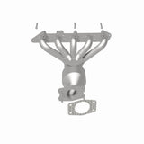 MagnaFlow direct-fit catalytic converter fits 2001-2005 Volvo S60 and Volvo V70 and 2001-2005 Volvo S60 2.4L stainless steel Federal EPA compliant OBDII 24425