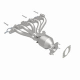 MagnaFlow direct-fit catalytic converter fits 2001-2005 Volvo S60 and Volvo V70 and 2001-2005 Volvo S60 2.4L stainless steel Federal EPA compliant OBDII 24425
