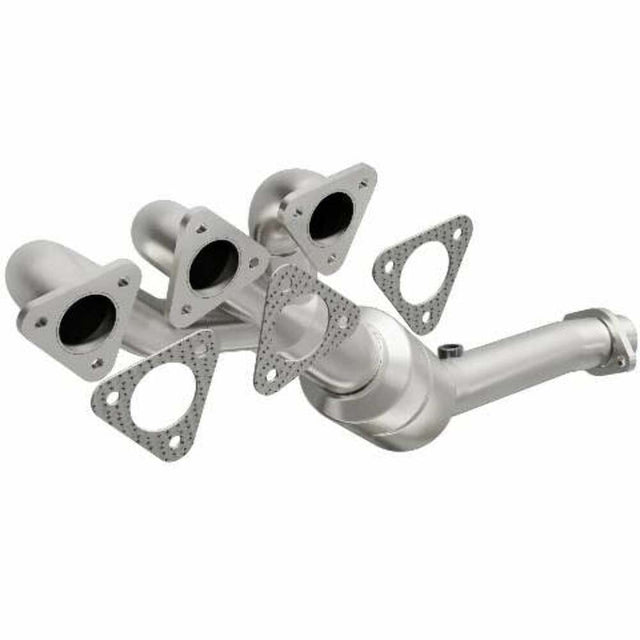 MagnaFlow direct-fit catalytic converter for 2001-2006 BMW M3 3.2L stainless steel CARB compliant 452415