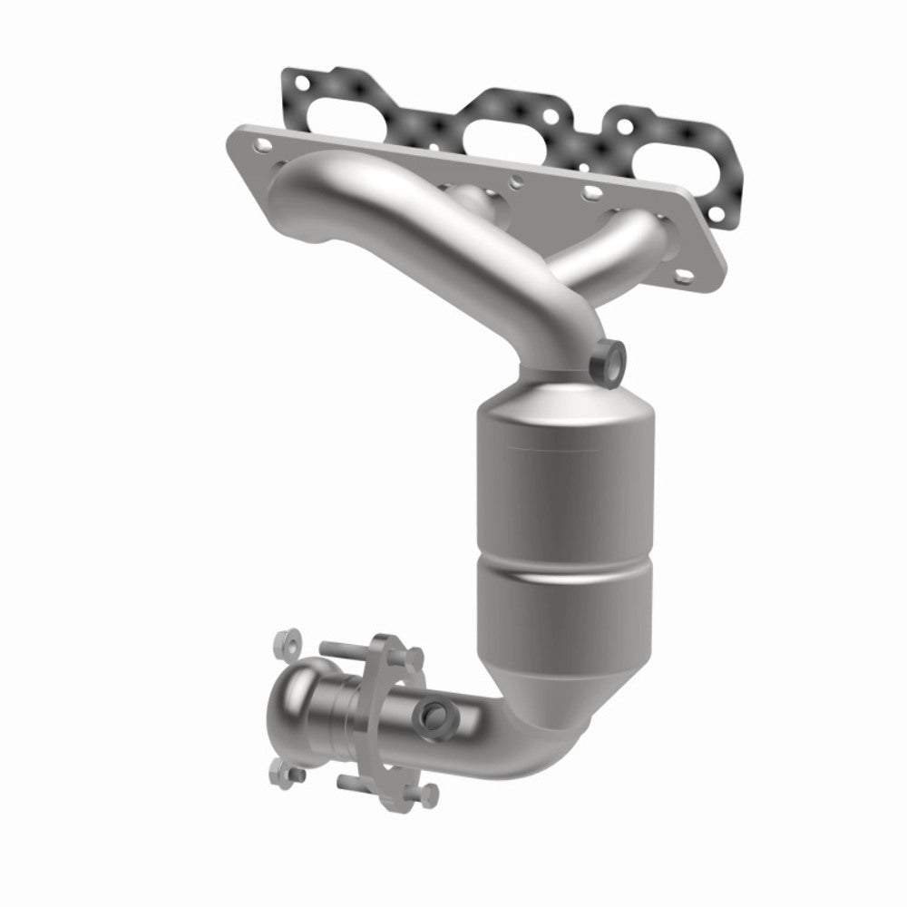 MagnaFlow direct-fit catalytic converter fits 2001-2007 Ford Escape, 2001-2006 Mazda Tribute, and more, this and 2001-2006 Escape 3.0 w/oil 3 inch inlet/outlet stainless steel CARB