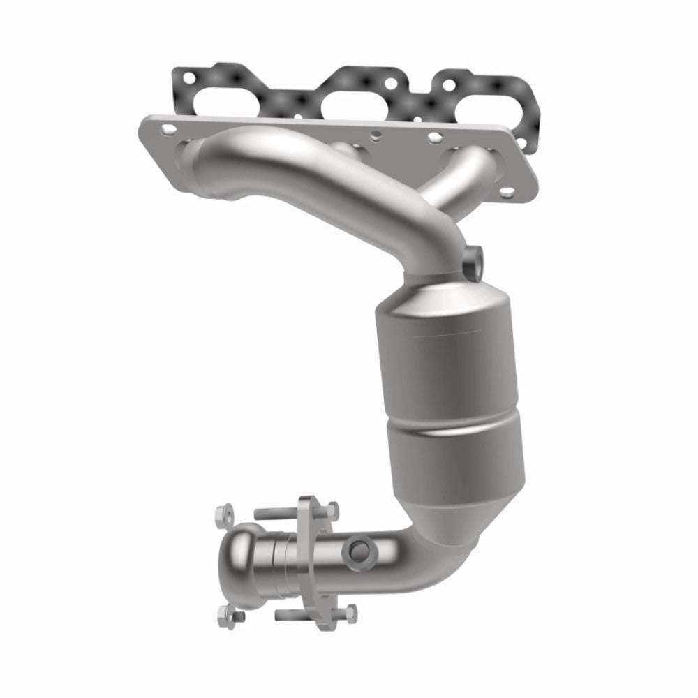 MagnaFlow direct-fit catalytic converter fits 2001-2007 Ford Escape, 2001-2006 Mazda Tribute, and more, this and 2001-2006 Escape 3.0 w/oil 3 inch inlet/outlet stainless steel CARB