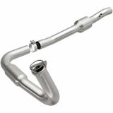 MagnaFlow direct-fit catalytic converter for 2001-2002 Chevy Sierra 2500 6.0L driver side stainless steel CARB compliant 52492