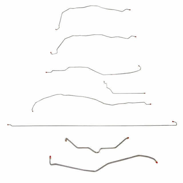 t 01-07 Chevrolet Silverado 2500 HD Brake Line Kit Crew Cab/Long Bed 6.6L 8.1L Fine Lines