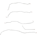 t 01-07 Chevrolet Silverado 2500 HD Brake Line Kit Crew Cab/Long Bed 6.6L 8.1L Fine Lines