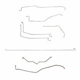 Complete Brake Line Kit for 2013 01-07 Chevy Silverado 2500 HD Ext Cab/ ABS long bed stainless steel