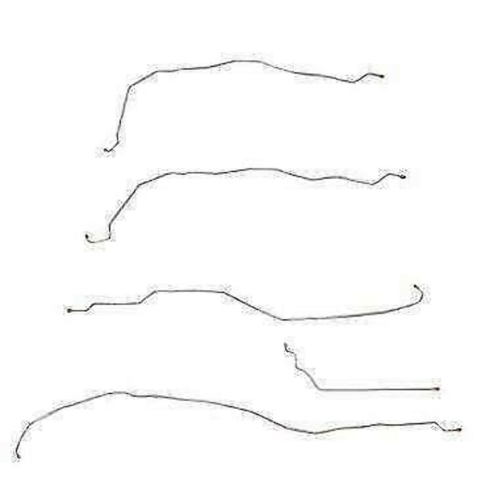t 01-07 Chevrolet Silverado 2500 HD Front Brake Line Kit Steel TKT0101OM Fine Lines