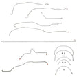t 01-07 Chevrolet Silverado 2500HD Brake Line & Hose Kit Crew Cab/Short Bed Fine Lines