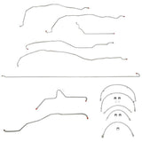Brake Line for 2013 01-07 Chevy Silverado 2500HD ABS long bed stainless steel
