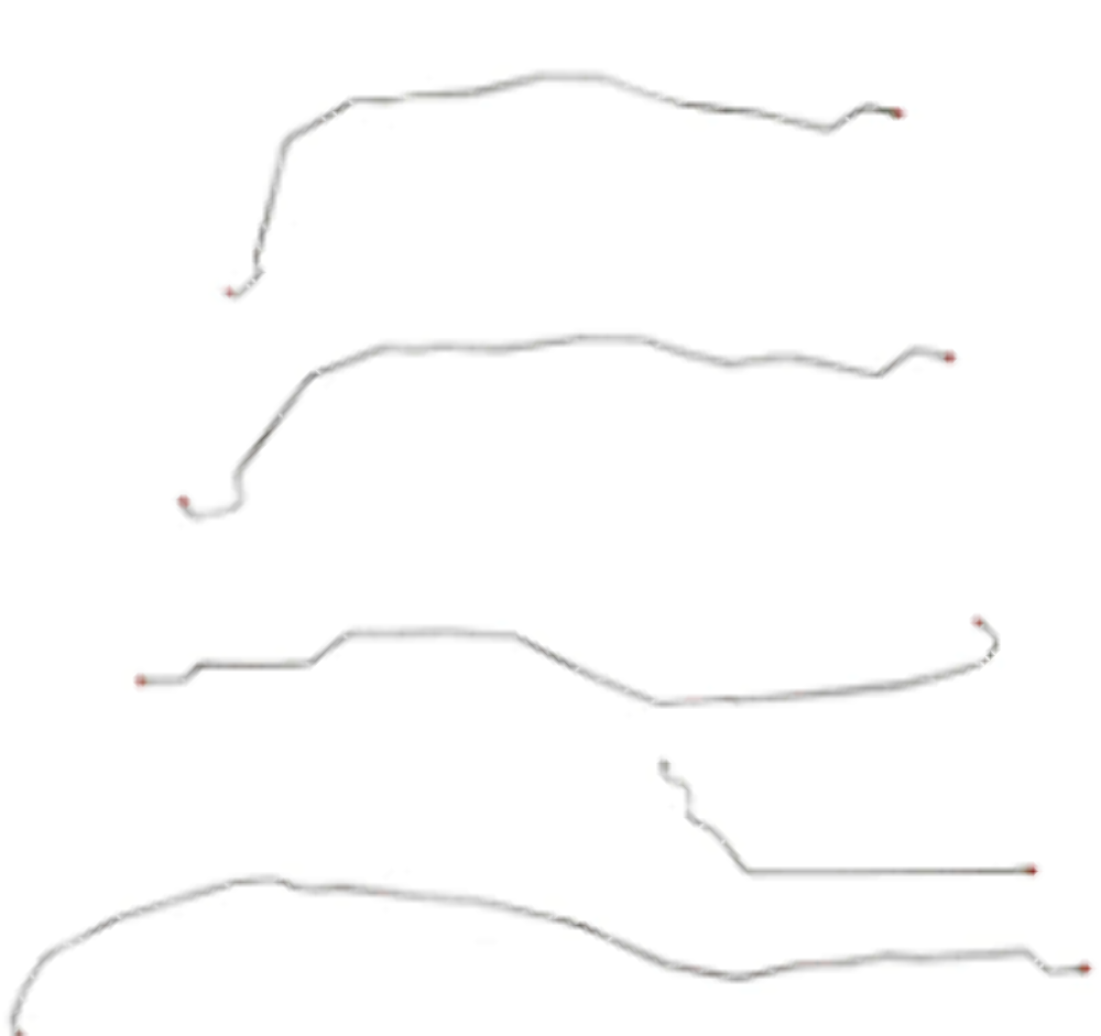 t 01-07 Chevrolet Silverado 3500 Brake Line Kit Crew Cab/Long Bed Dually Fine Lines