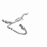 MagnaFlow direct-fit catalytic converter fits 2000-2003 Dodge Dakota 5.9L and 2000-2003 Dodge Dakota 3.9L stainless steel CARB compliant OBDII 49112