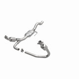 MagnaFlow direct-fit catalytic converter fits 2000-2003 Dodge Dakota 5.9L and 2000-2003 Dodge Dakota 3.9L stainless steel CARB compliant OBDII 49112