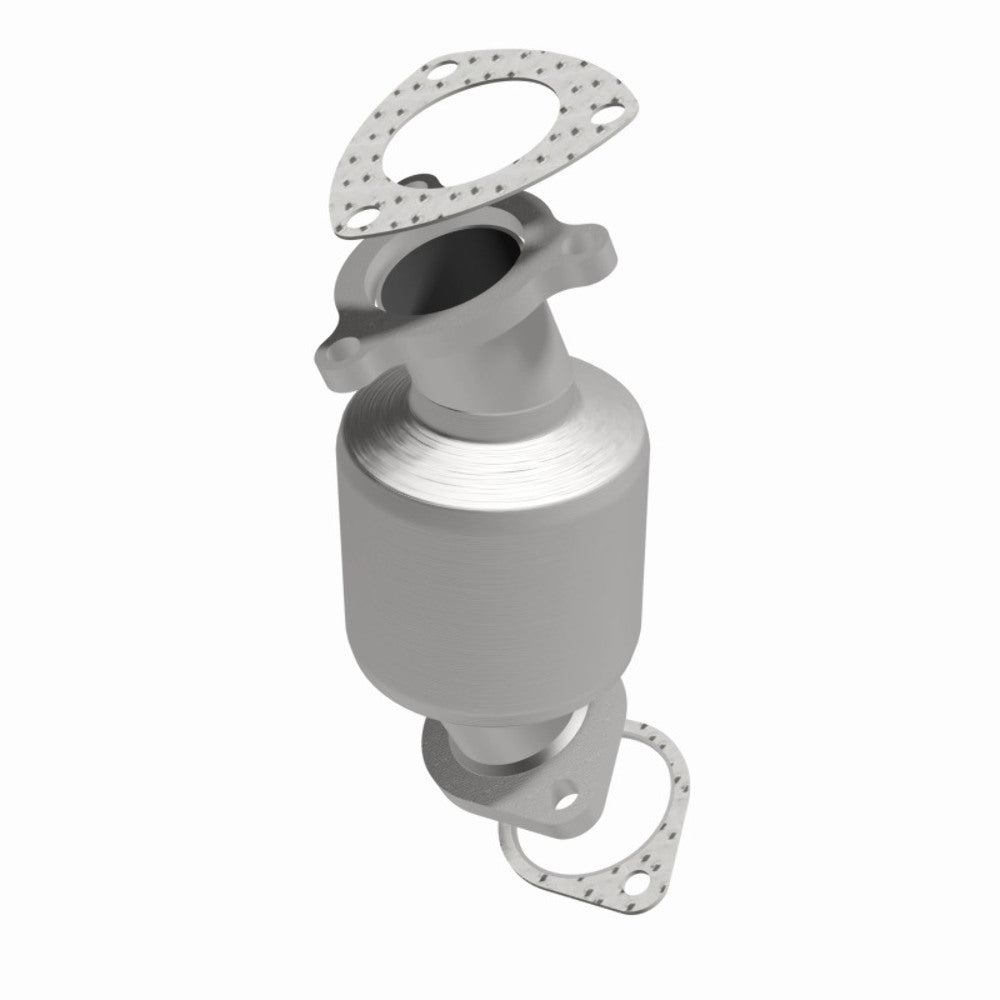 MagnaFlow direct-fit catalytic converter fits 2000-2005 Mitsubishi Eclipse, 2001-2005 Dodge Stratus, and more, this and 01 Eclipse 3.0L frt 3.0L stainless steel Federal EPA complia