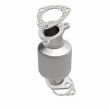 MagnaFlow direct-fit catalytic converter fits 2000-2005 Mitsubishi Eclipse, 2001-2005 Dodge Stratus, and more, this and 01 Eclipse 3.0L frt 3.0L stainless steel Federal EPA complia
