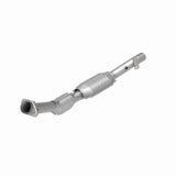 MagnaFlow direct-fit catalytic converter fits 2001 Ford F-150 Lightning 5.4L and 01 Ford Lightning passenger side passenger side stainless steel CARB compliant 447152