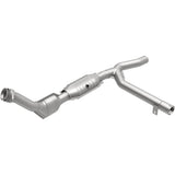 MagnaFlow direct-fit catalytic converter fits 2002-2003 Ford F-150 and 2004 Ford F-150 Heritage and 01 Ford Trucks 4.6L stainless steel CARB compliant 458040