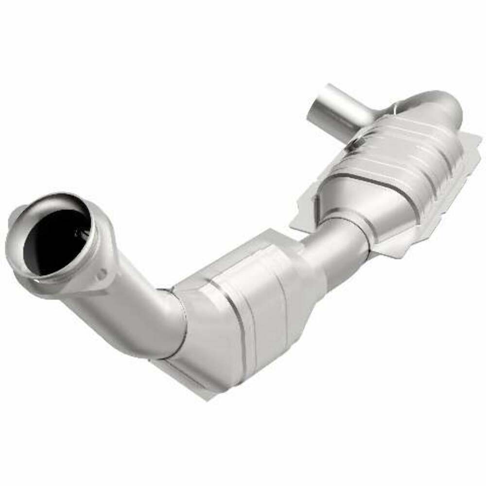 MagnaFlow direct-fit catalytic converter fits 01 Ford Trucks 4.6L stainless steel Federal EPA compliant OBDII 93628