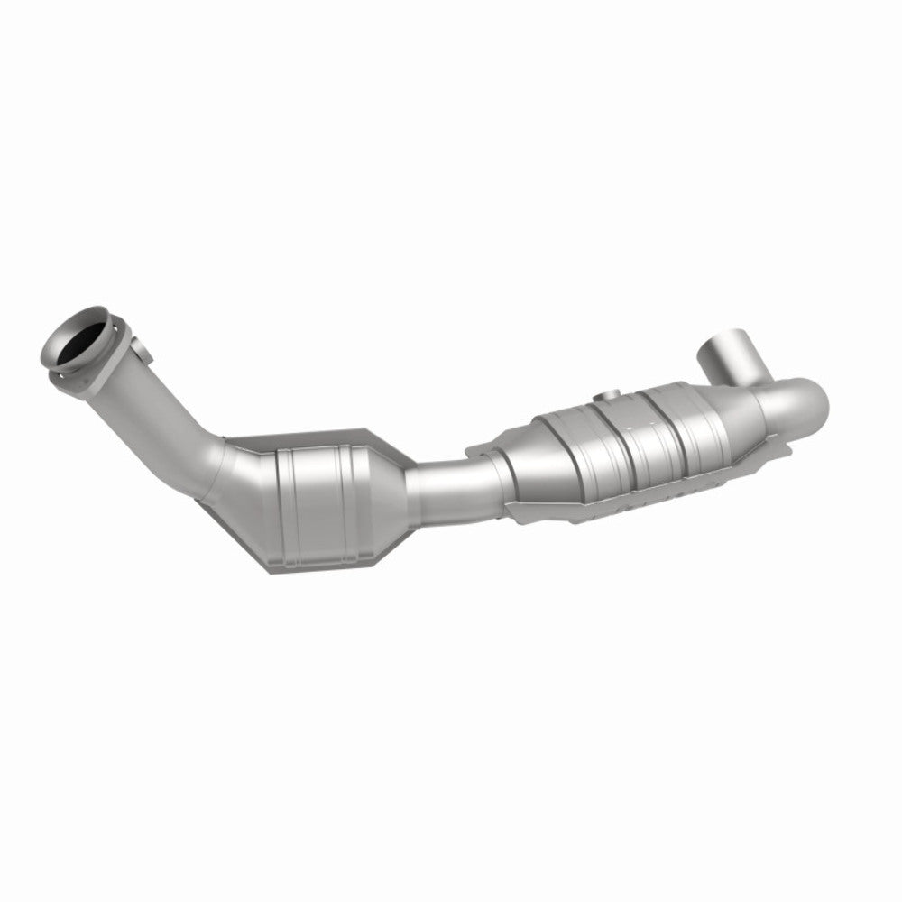 MagnaFlow direct-fit catalytic converter fits 01 Ford Trucks 4.6L stainless steel Federal EPA compliant OBDII 93628