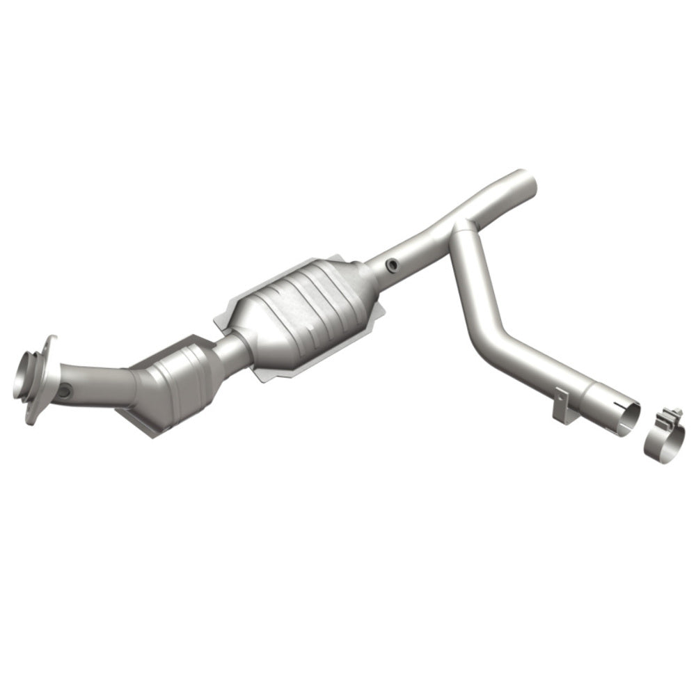 MagnaFlow direct-fit catalytic converter fits 2001-2003 Ford F-150 5.4L and 2001-2002 Lincoln Navigator 5.4L stainless steel CARB compliant OBDII 51544