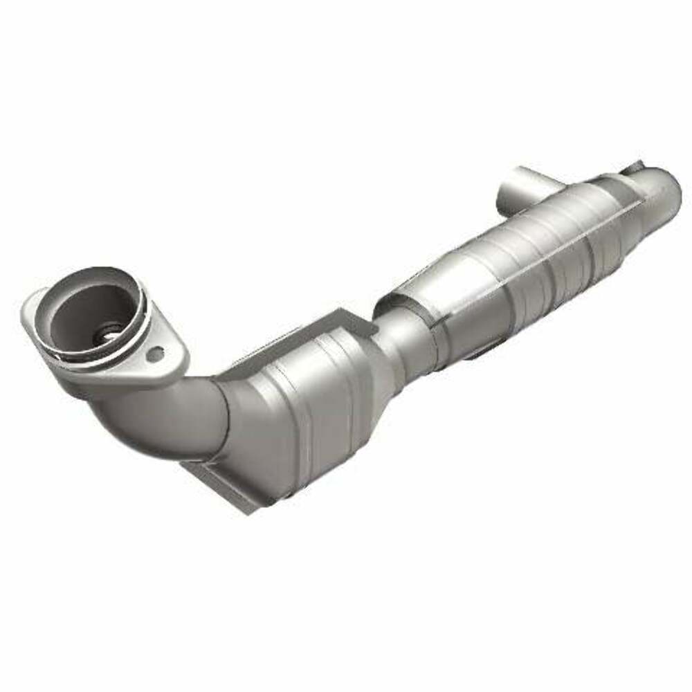 MagnaFlow direct-fit catalytic converter fits 2001-2003 Ford F-150 5.4L and 2001-2002 Lincoln Navigator 5.4L stainless steel CARB compliant OBDII 51753