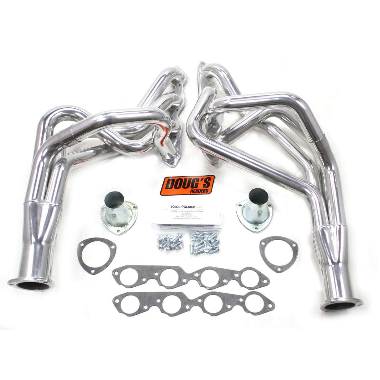Long Tube Headers for 68-77 GM A Body 396-502 BBC Non Cat no EGR or A.I.R. D331
