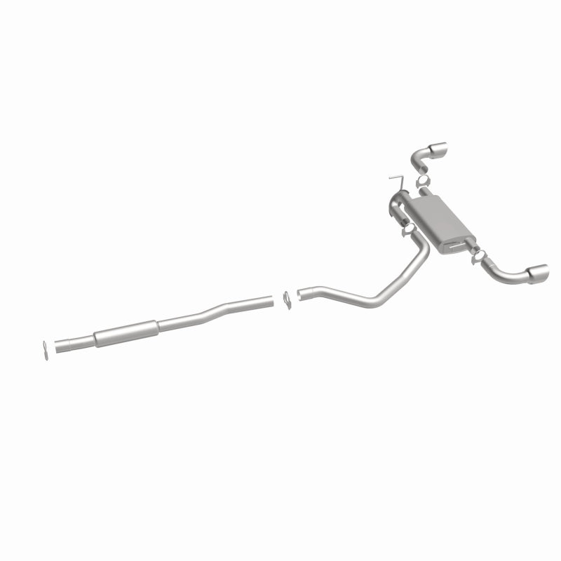 Fits 2014-2022 Jeep Cherokee 3.2L Direct-Fit Replacement Exhaust System 106-0767 aluminized steel