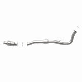 MagnaFlow direct-fit catalytic converter fits 2001-2003 Chevrolet Suburban 2500, 2002-2003 Chevrolet Avalanche 2500, and additional vehicles and 2002-2003 Avalanche 8.1 passenger s