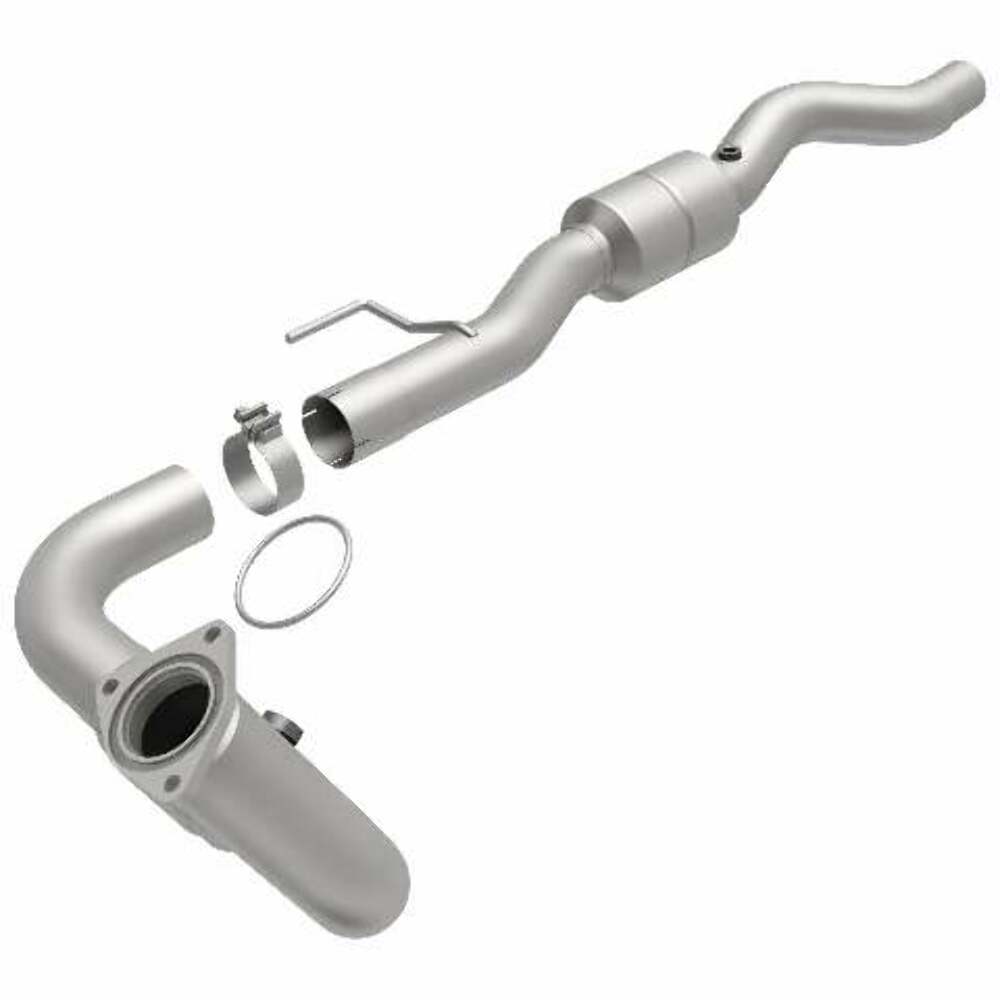 MagnaFlow direct-fit catalytic converter fits 2001-2003 Chevrolet Suburban 2500, 2002-2003 Chevrolet Avalanche 2500, and additional vehicles and 2002-2003 Avalanche driver side 8.1