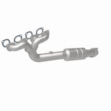 MagnaFlow direct-fit catalytic converter for 2002-2003 BMW 4.4L driver side stainless steel Federal EPA compliant OBDII 24192