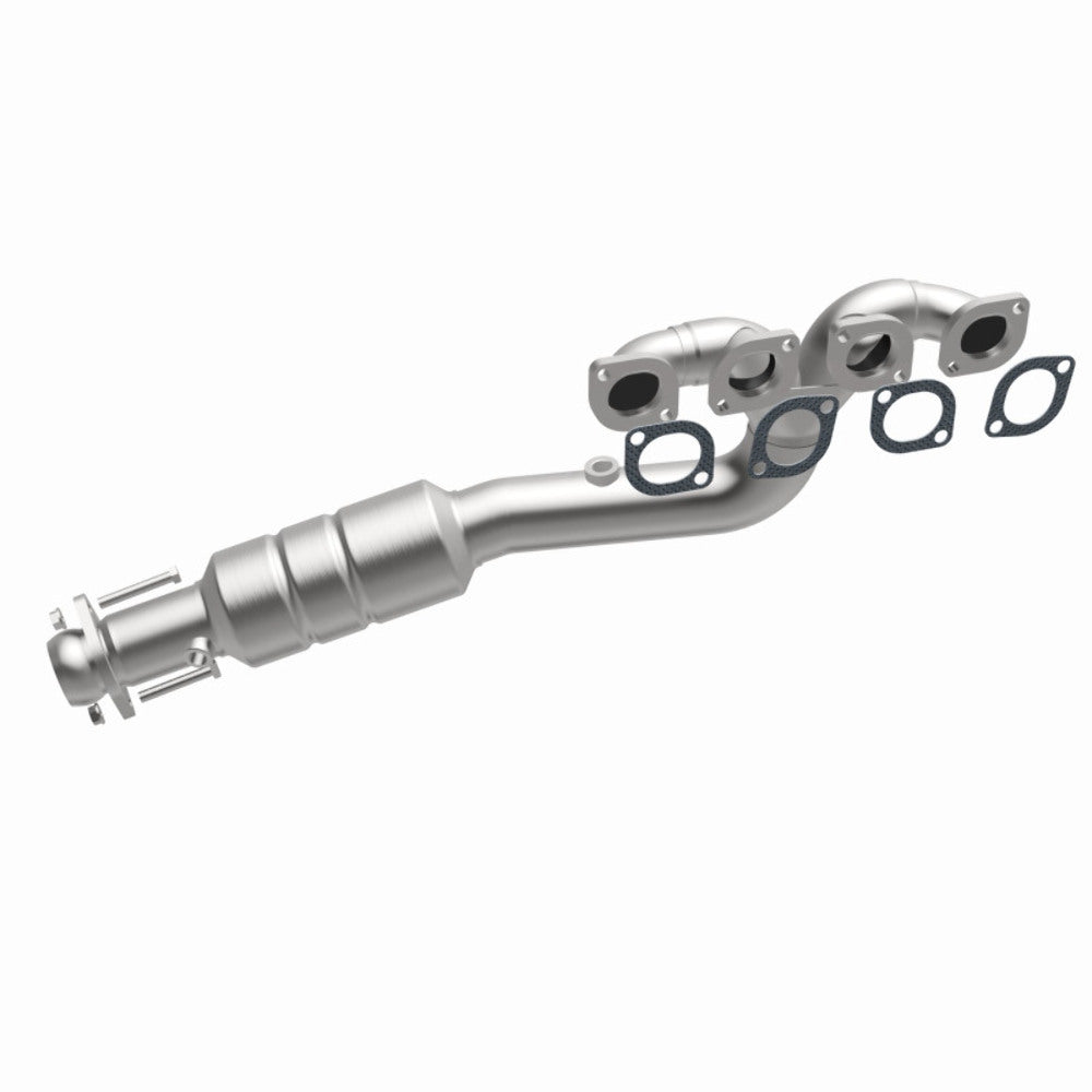 MagnaFlow direct-fit catalytic converter for 2002-2003 BMW 4.4L driver side stainless steel Federal EPA compliant OBDII 24192