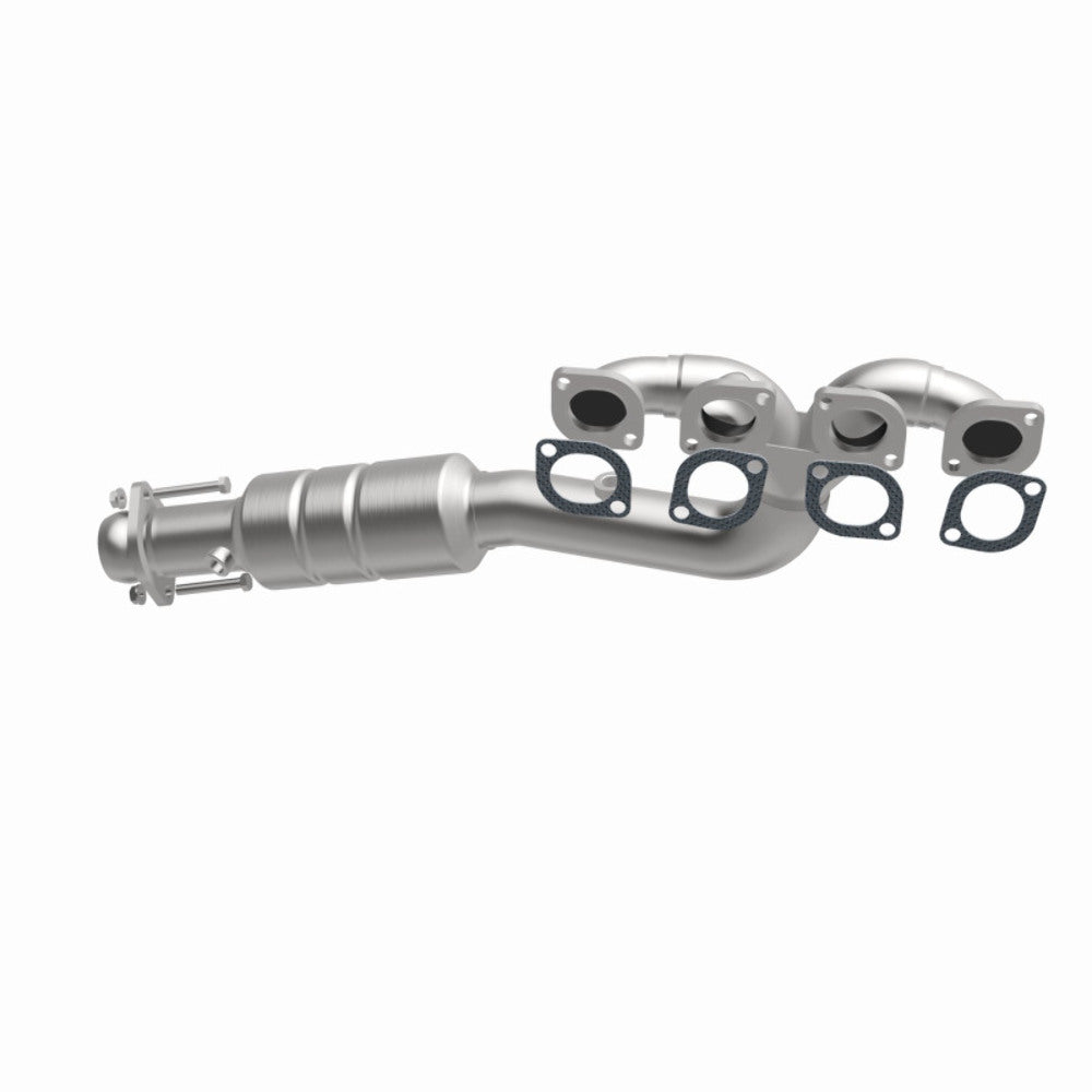 MagnaFlow direct-fit catalytic converter for 2002-2003 BMW 4.4L driver side stainless steel Federal EPA compliant OBDII 24192