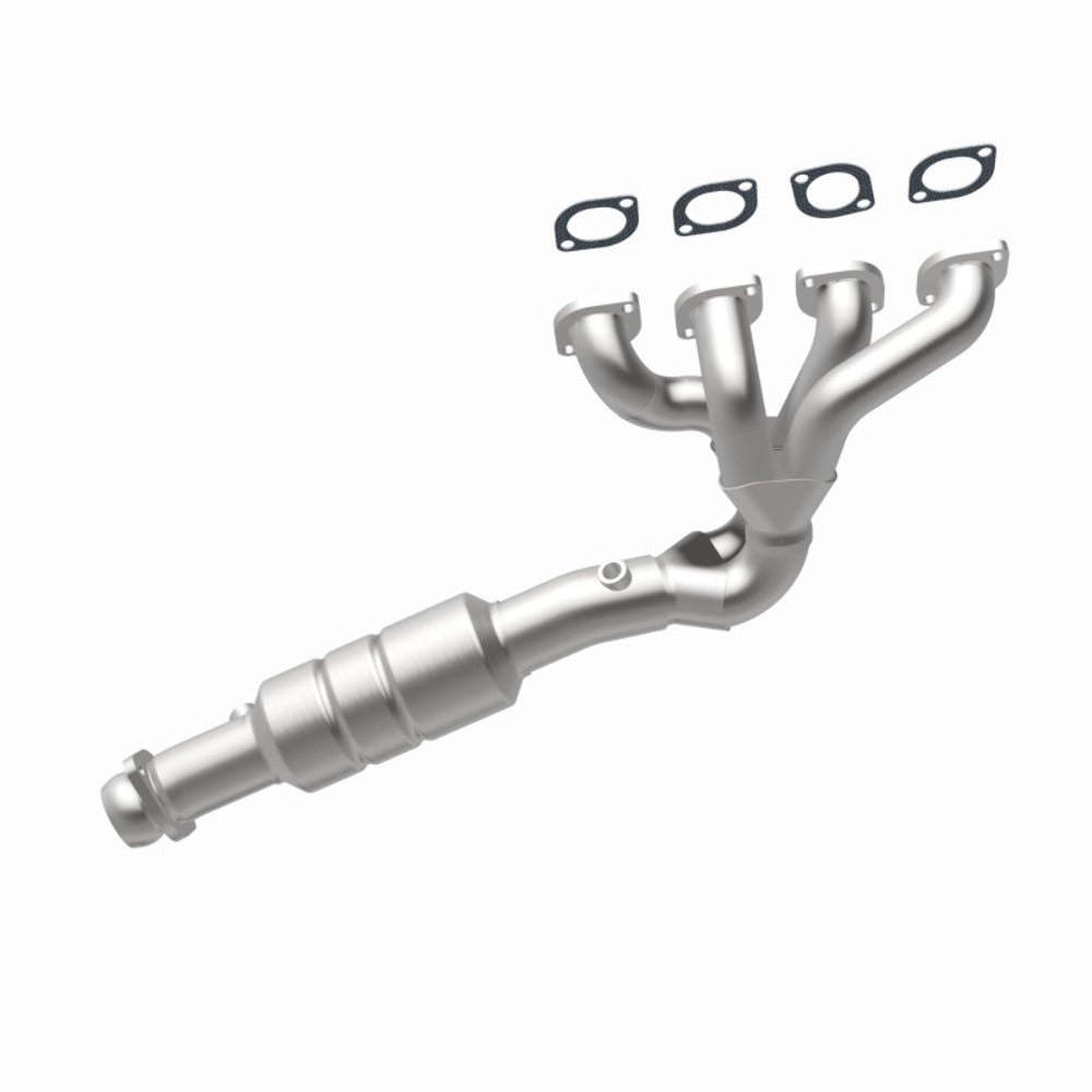 MagnaFlow direct-fit catalytic converter for 2002-2003 BMW 4.4L passenger side stainless steel Federal EPA compliant OBDII 24194