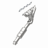 MagnaFlow direct-fit catalytic converter for 2002-2003 BMW 4.4L passenger side stainless steel Federal EPA compliant OBDII 24194
