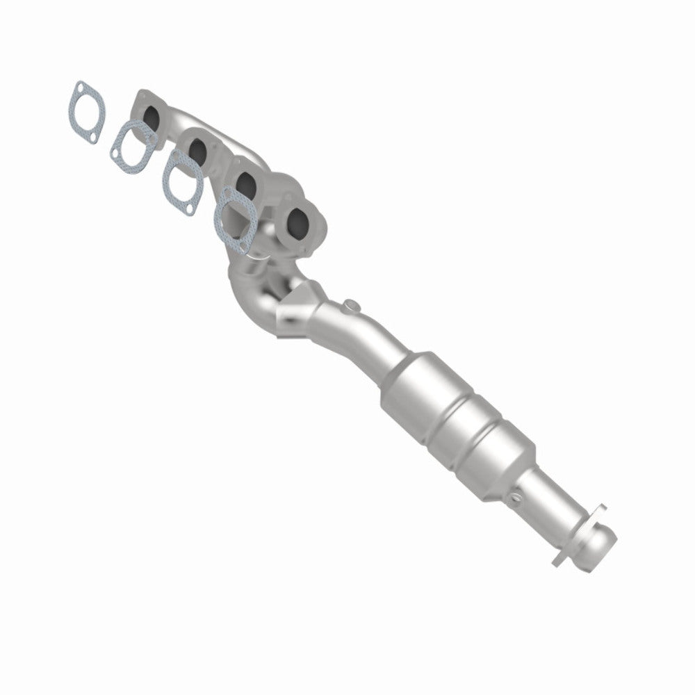 MagnaFlow direct-fit catalytic converter for 2002-2003 BMW 4.4L passenger side stainless steel Federal EPA compliant OBDII 24194
