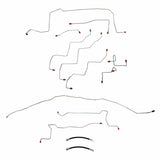 t 02-03 Durango RT, 4wd, Disc Brakes; Complete Brake Line Kit; S/S; CBK0096SS Fine Lines