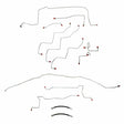 t 02-03 Durango RT 4WD Disc Brakes Complete Brake Line Kit Steel CBK0096OM Fine Lines
