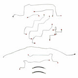 t 02-03 Durango RT 4WD Disc Brakes Complete Brake Line Kit Steel CBK0096OM Fine Lines