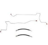 t 02-03 Durango RT 4WD Disc Brakes Complete Brake Line Kit Steel CBK0096OM Fine Lines