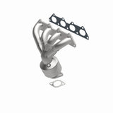 MagnaFlow direct-fit catalytic converter fits 2002-2003 Lancer 2.0L mani 2.0L stainless steel CARB compliant OBDII 49315