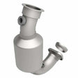 MagnaFlow direct-fit catalytic converter fits 2002-2003 Jeep Liberty 3.7L and 2002-2003 Liberty 3.7L passenger side frt O 3.7L passenger side stainless steel CARB compliant OBDII 4