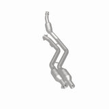 MagnaFlow direct-fit catalytic converter fits 2002-2003 Mercedes-Benz CLK430 4.3L and 2002-2003 Merc CLK430 4.3L passenger side 4.3L passenger side stainless steel CARB compliant 4