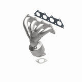 MagnaFlow direct-fit catalytic converter fits 2002-2003 Mitsu Lancer 2.0L stainless steel CARB compliant 452180