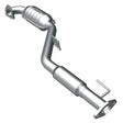 MagnaFlow direct-fit catalytic converter fits 2002-2006 Mazda MPV 3.0L and 2002-2003 MPV 3.0L passenger side rr 3.0L passenger side stainless steel CARB compliant OBDII 49567